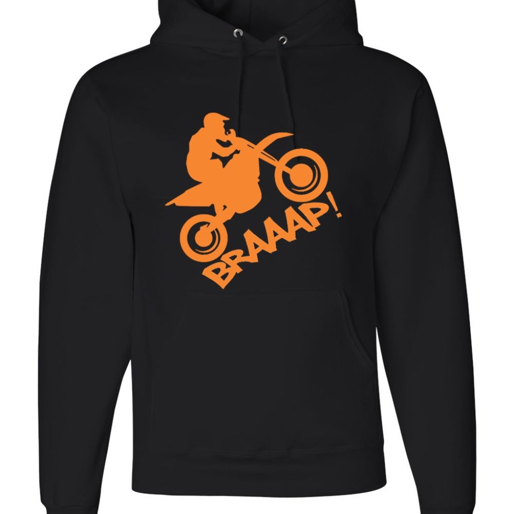 Motocross Dirt Bike 'Braaap' - Unisex Hoodie